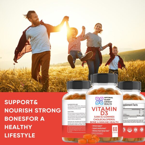 Vitamin D3 Gummies Benefits