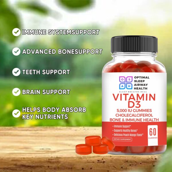 Vitamin D3 Gummies Benefits